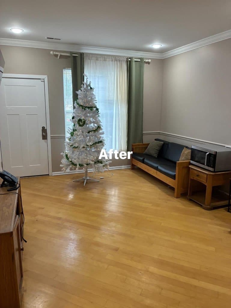 Interior Painting Transformation — Before